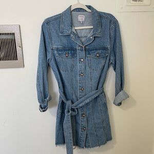 Denim dress